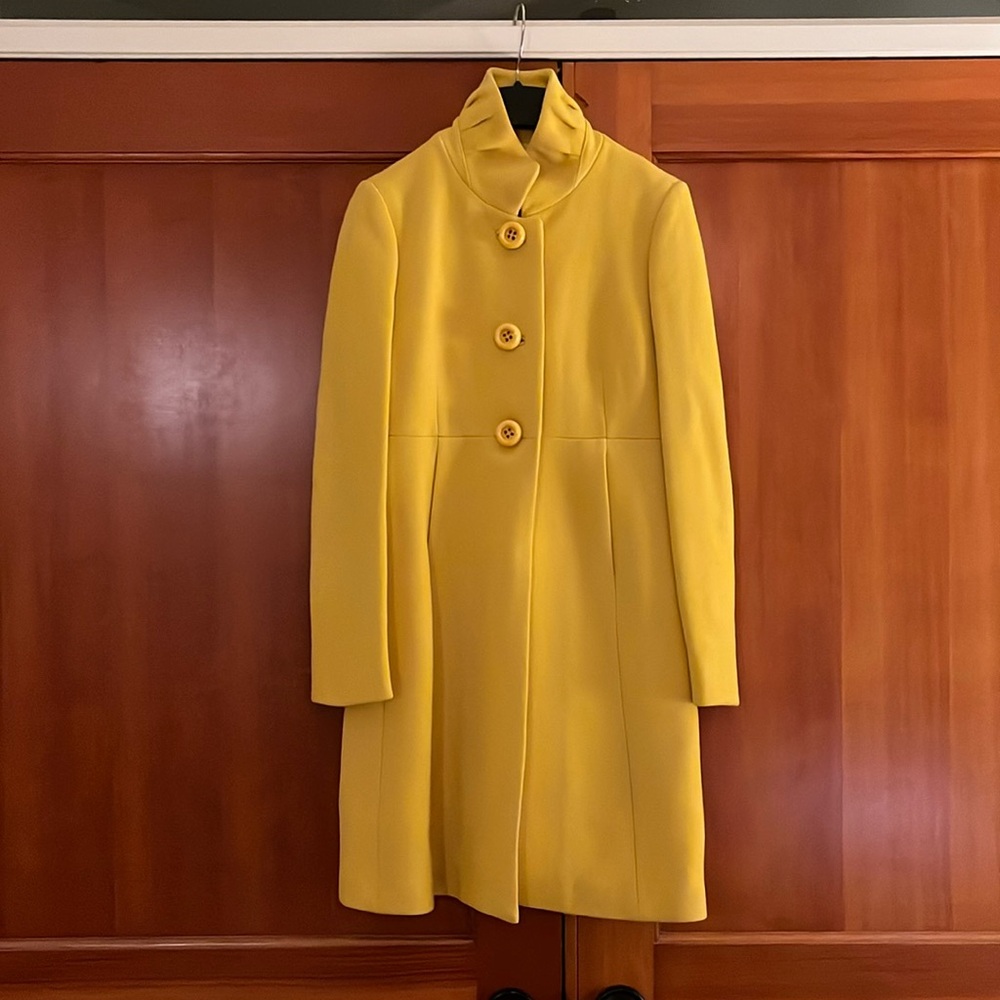 J.Crew Uptown wool dress coat